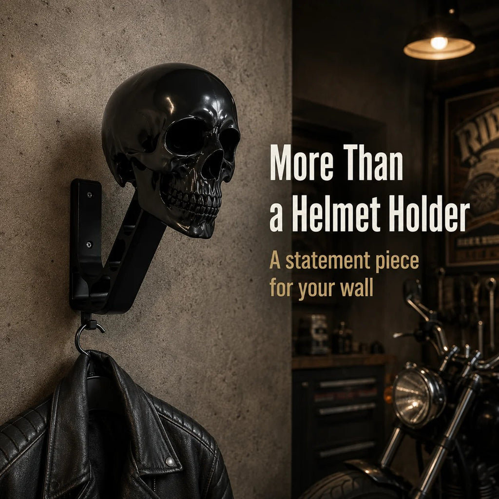 Black Knight Skull Helmet Stand 🔥  FREE SHIPPING