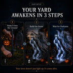 💀The Wailing Wraith Soul Harvester| LED Animated Halloween Decor