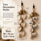 🍂🤎Hanging Heart Wall Decor