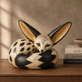 🦊🏠Vintage Fennec Fox Sculpture