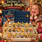 Free Shipping 🦆 24 Days of Duck Magic Advent Calendar – 24 Collectible Duck Figures