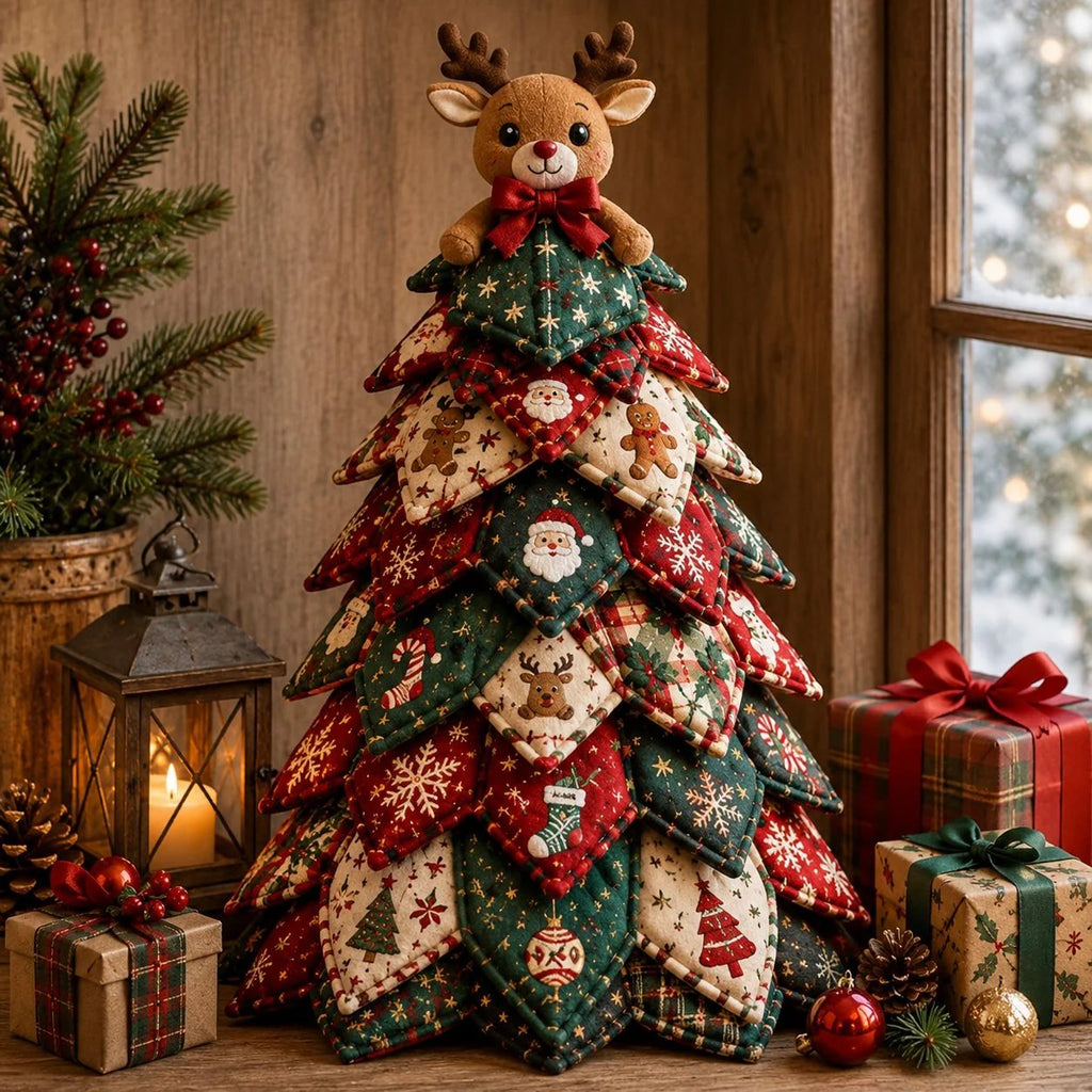 🎄Beginner-Friendly DIY Quilted Christmas Tree Kit | Complete Kit with All Tools & Step-by-Step Guide Included 💕