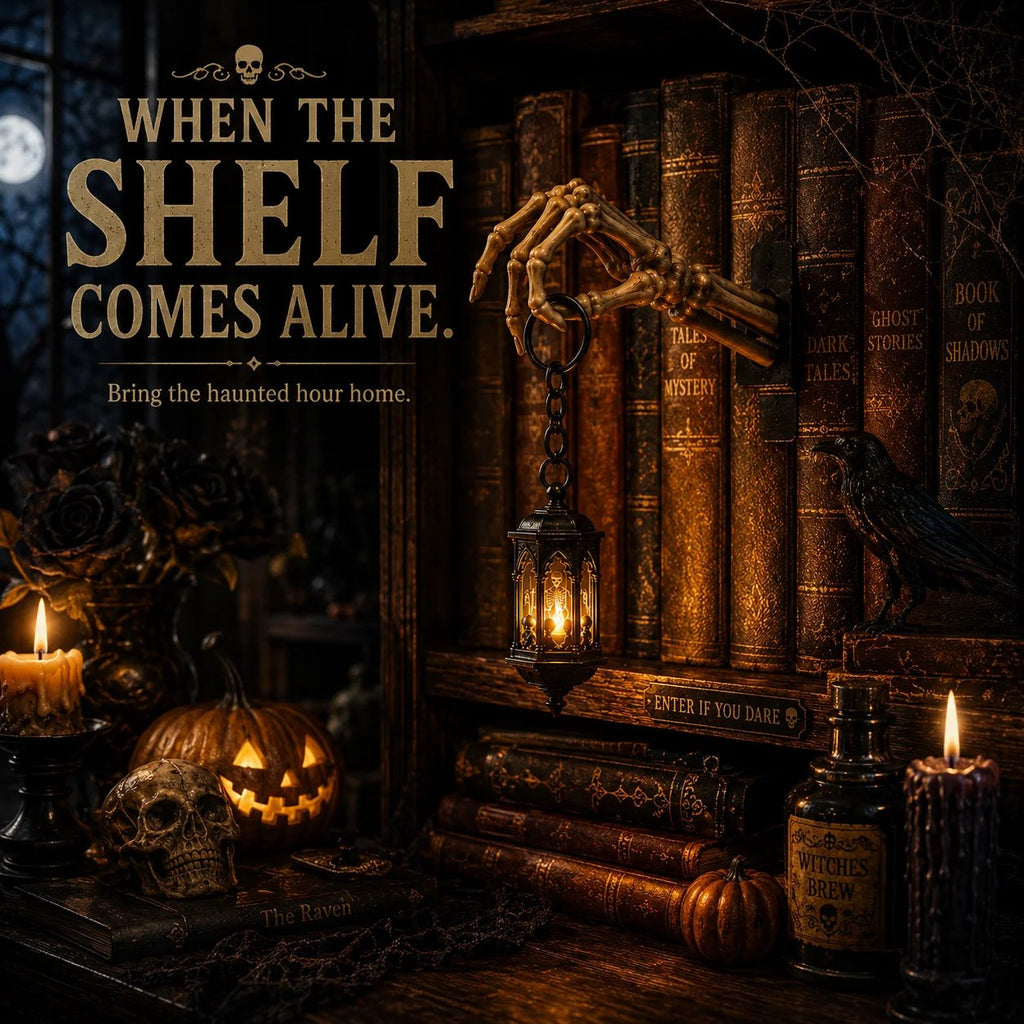 💀Skeleton Hand Lantern Shelf LightTM