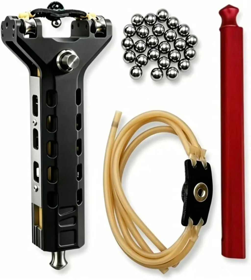 🔥Last Day 49% OFF 💗Automatic Slingshot with Magazine – Rapid Fire, Precision Accuracy 🎯🔫