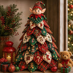 🎄Beginner-Friendly DIY Quilted Christmas Tree Kit | Complete Kit with All Tools & Step-by-Step Guide Included 💕