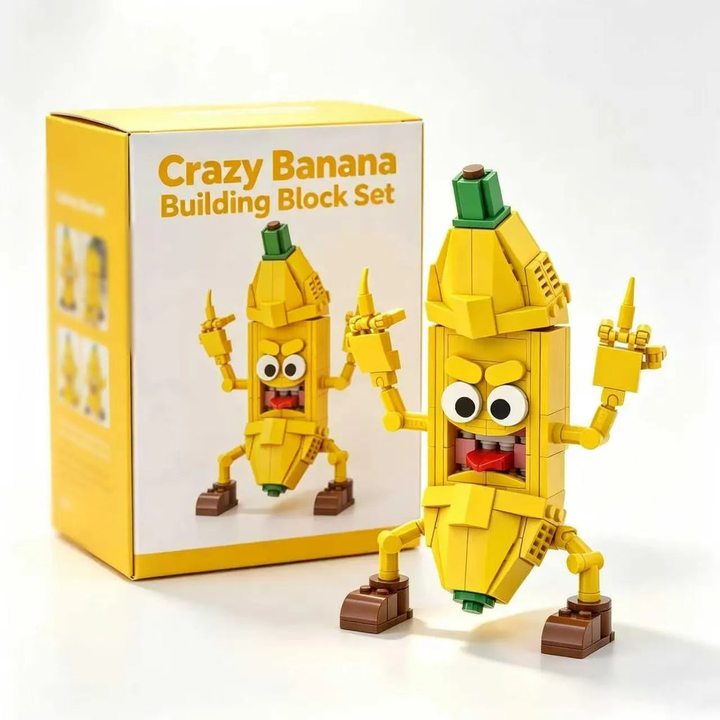 🚚 Free Shipping | Crazy Banana Building Block Set
