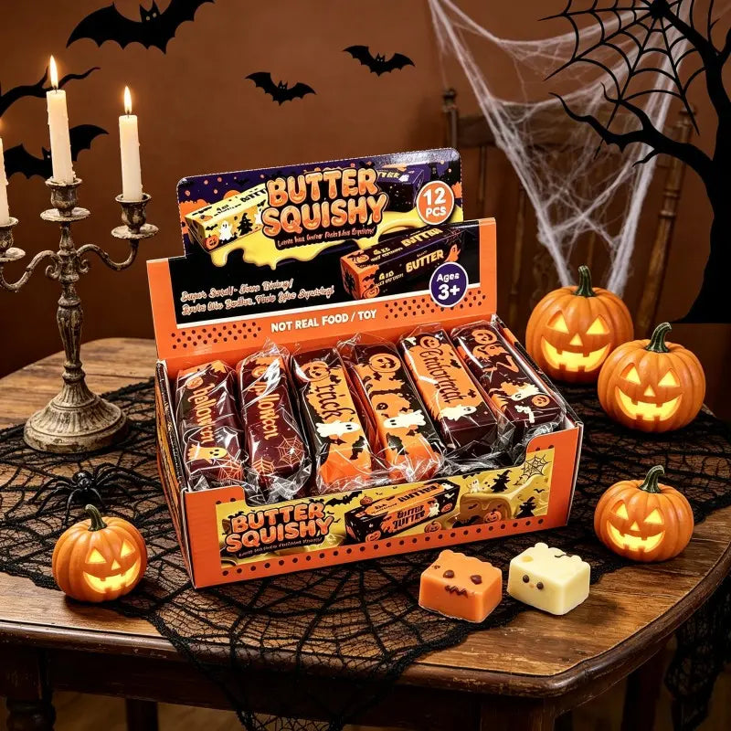 Free Shipping |🎃 Halloween Squishy Fidget Toy Set – Slow-Rising Sensory Toys