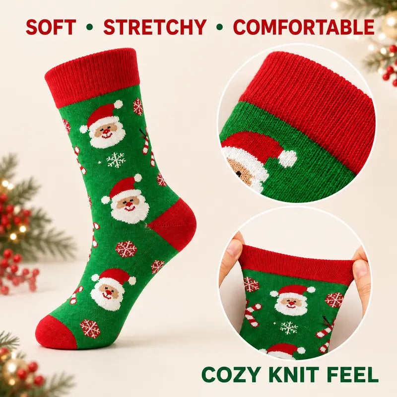 Free Shipping 🧦 Christmas Sock Advent Calendar – 12 Pairs