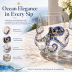 🚚📦 Free Shipping 🎁The Perfect Beach House Gift🌊3D Ocean Animal Artisan Glassware Collection