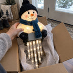 🔥Buy 2 Get 20% OFF🔥☃️WinterGlow Snowman Icicle Light Decor