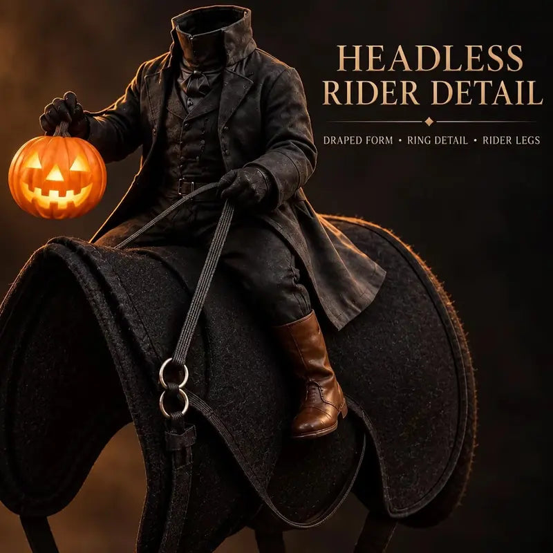Free Shipping | 🎃 Headless Horseman Rider Pet Costume for Cats & Small Dogs