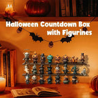 🎃50% off👻31 Nights of Fright Halloween Calendar with Mini Figurines