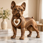 ⭐Classic Retro-Style French Bulldog Sculpture — Love at First Sight！