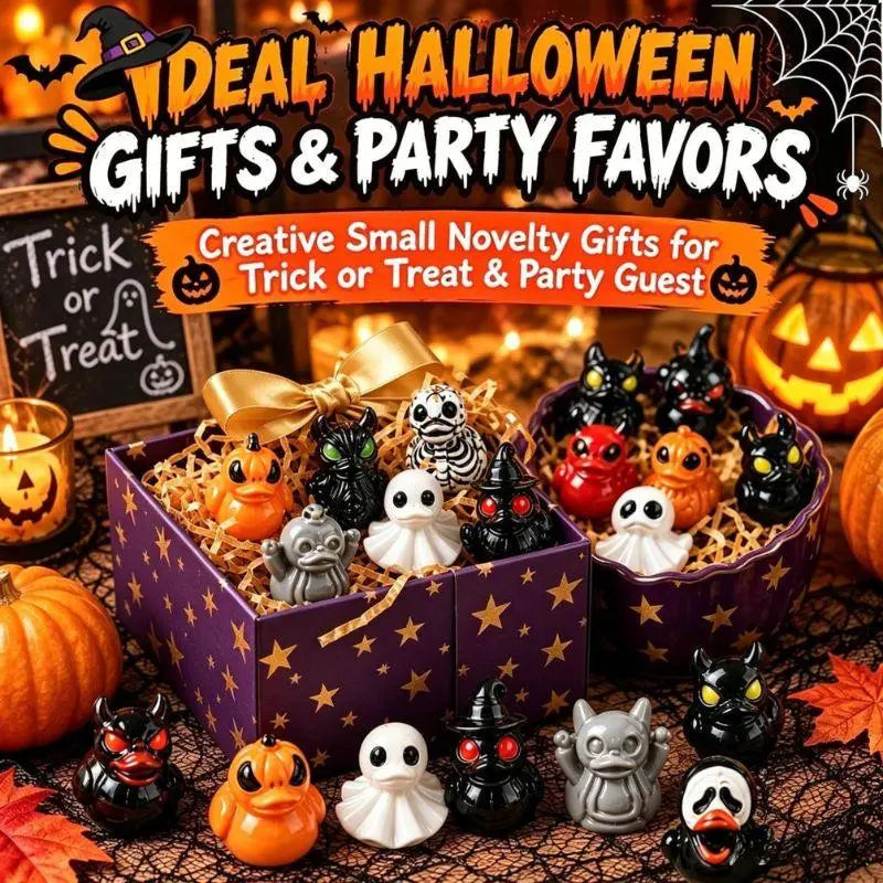👻 50% OFF + FREE SHIPPING | Spooky Resin Ducks – Mini Halloween Figurines