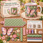 ✨🌸Garden Quilted Mug Cozy DIY Kit