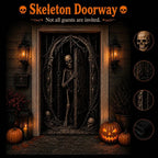 🔥🎃Halloween Portal Door Curtain – Realistic Spooky Door Decor