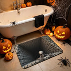 Free Shipping 🎃 3D Illusion Skull Hole Halloween Doormat, Non Slip Horror Welcome Rug for Home Decor