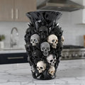 💀💎 Crystal Skull Vase – Where Darkness Meets Elegance ✨
