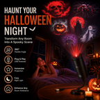 Plug-and-Play HD Halloween Horror Projector