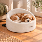 Elevated Dog Car Seat with Built-In Safety Harness
