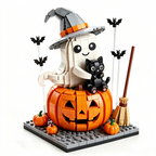 🚚 Free Shipping | Halloween Ghost Pumpkin Building Block Set