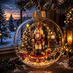 🚚📦 Free Shipping 🎄✨ Glowing Christmas Model Decorations
