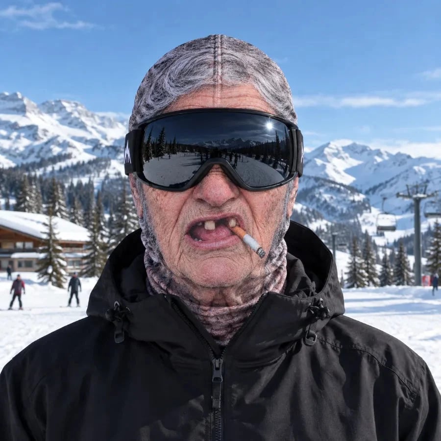 Funny Ski Mask - Best Gifts For Ski Lovers - Born For The Slopes