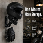 Black Knight Skull Helmet Stand 🔥  FREE SHIPPING