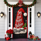 Last day 50% OFF🌟2026 3D Christmas front door decoration