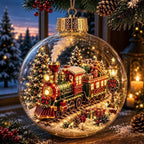🚚📦 Free Shipping 🎄✨ Glowing Christmas Model Decorations