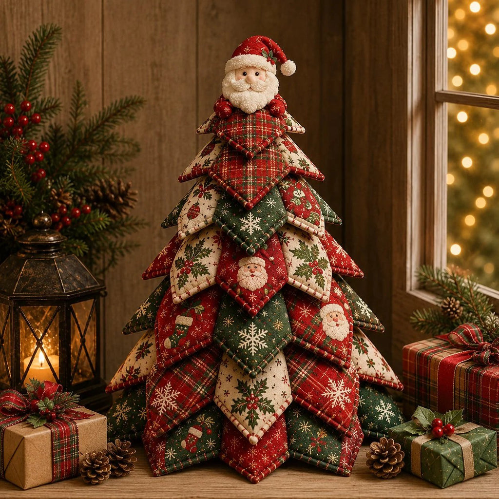 🎄Beginner-Friendly DIY Quilted Christmas Tree Kit | Complete Kit with All Tools & Step-by-Step Guide Included 💕