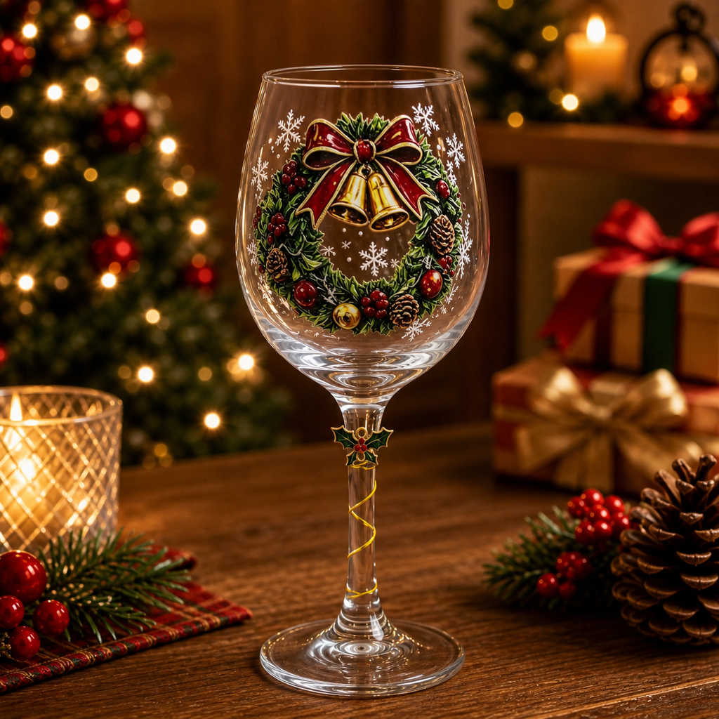 🔥 40% OFF + FREE SHIPPING 🚚 | Christmas Santa Highball Glass – Festive Holiday Drinkware & Gift 🎅