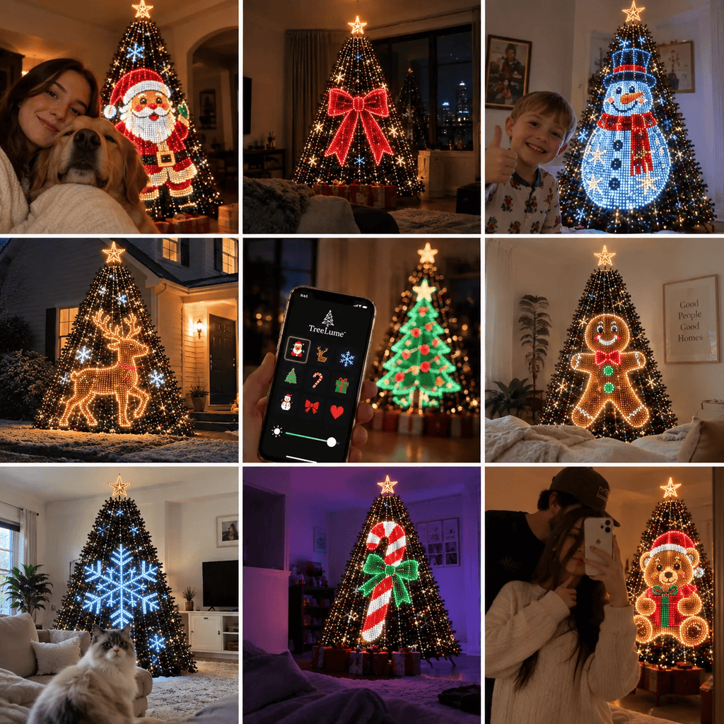 Free Shipping🎄Led Jingles Animated Christmas Tree Lights