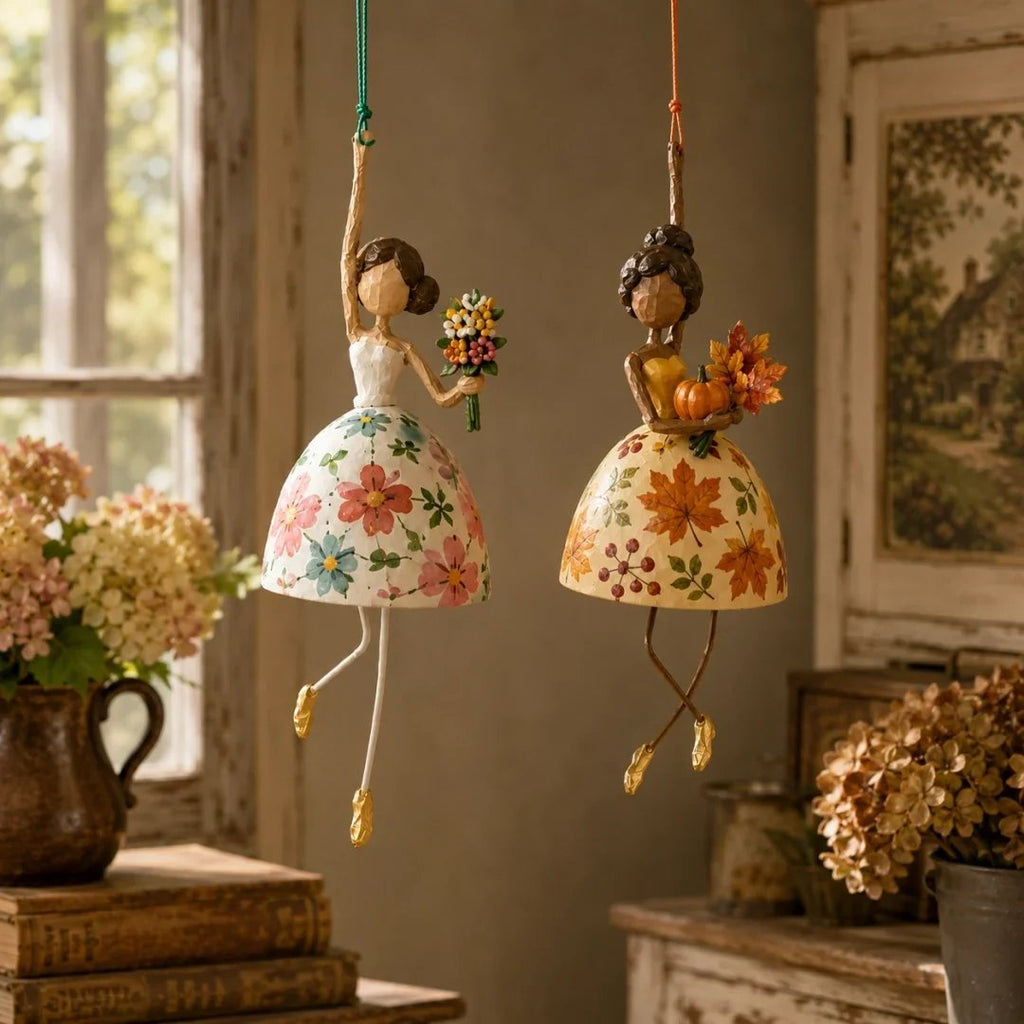 🚚✨ FREE SHIPPING! 💃 Add a Twirl to Your Décor! Whimsical Dancing Lady Hanging Ornament