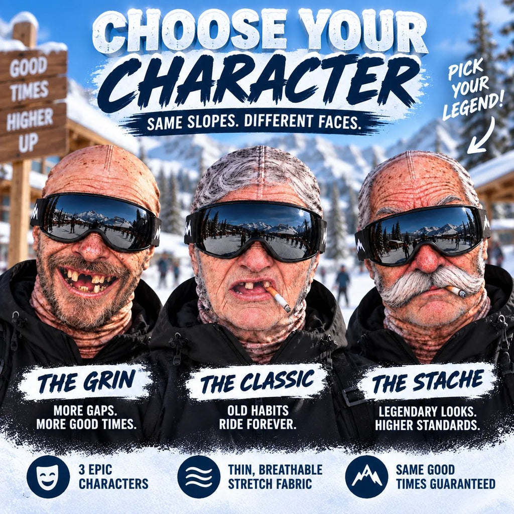 Funny Ski Mask - Best Gifts For Ski Lovers - Born For The Slopes
