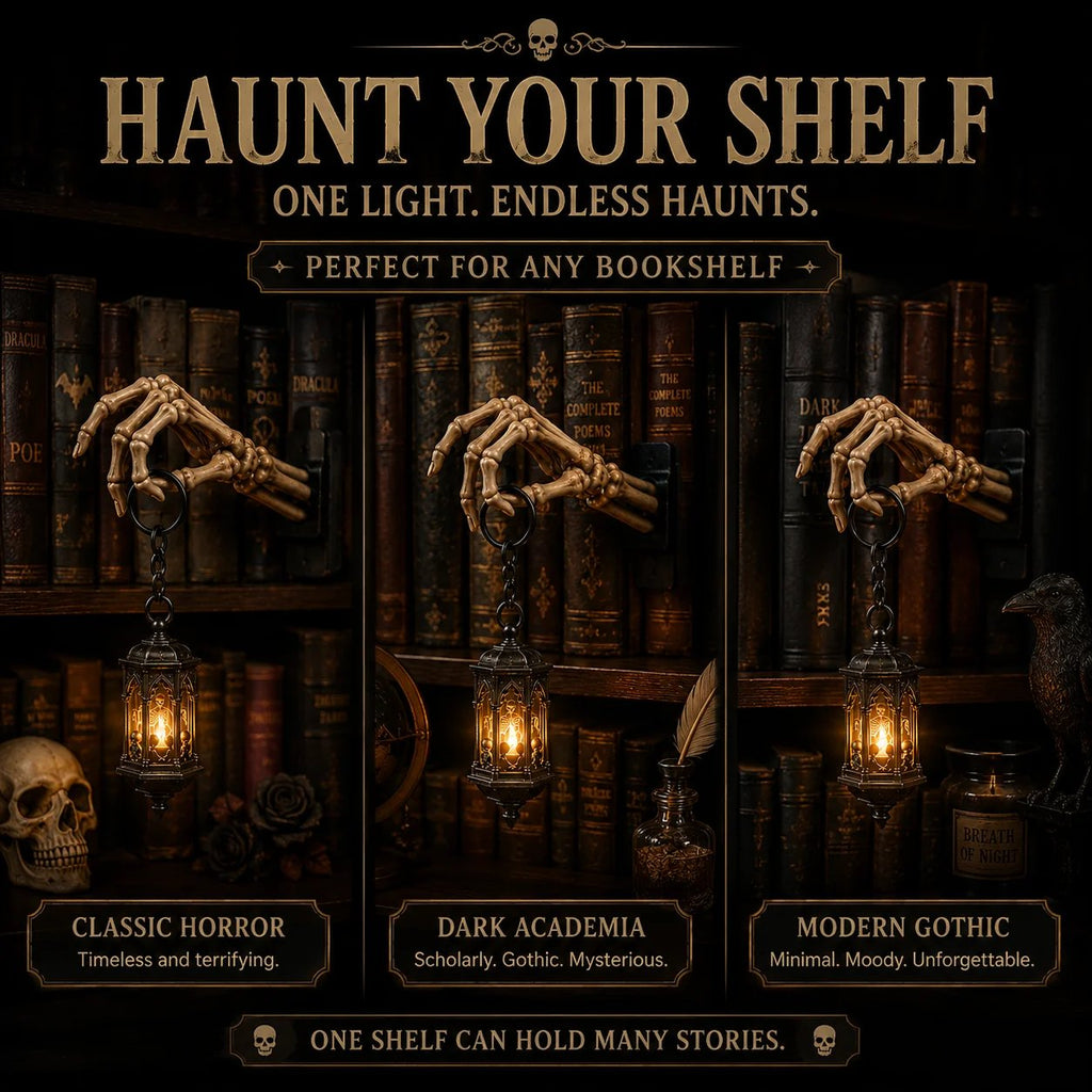 💀Skeleton Hand Lantern Shelf LightTM