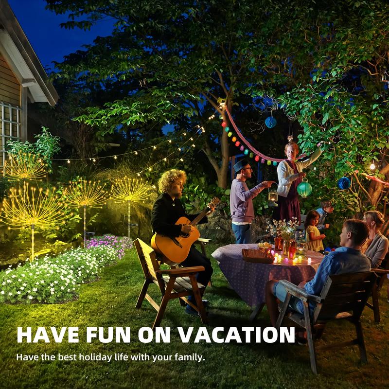 ⏳Time-Limited Special⏰Waterproof Solar Garden Fireworks Lamp