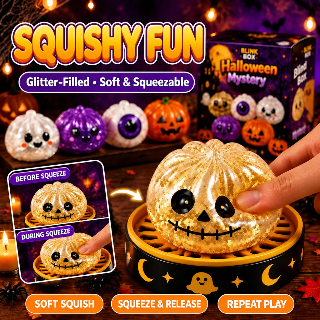 🎃 LAST DAY: 50% OFF + FREE SHIPPING | Halloween Dumpling Squishies