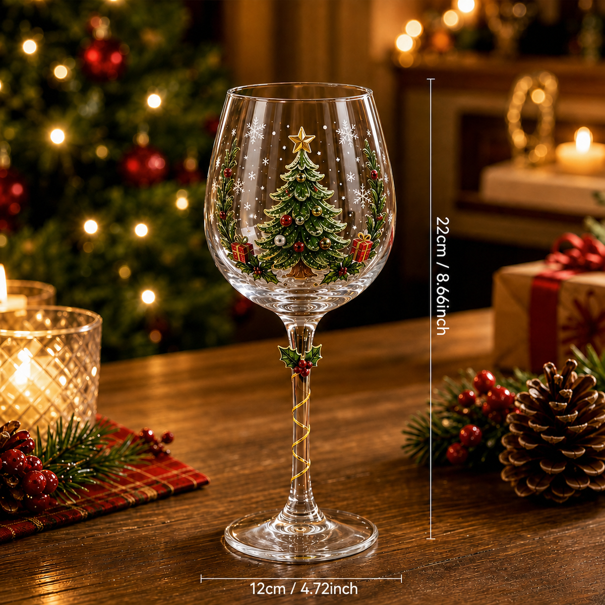 🔥 40% OFF + FREE SHIPPING 🚚 | Christmas Santa Highball Glass – Festive Holiday Drinkware & Gift 🎅