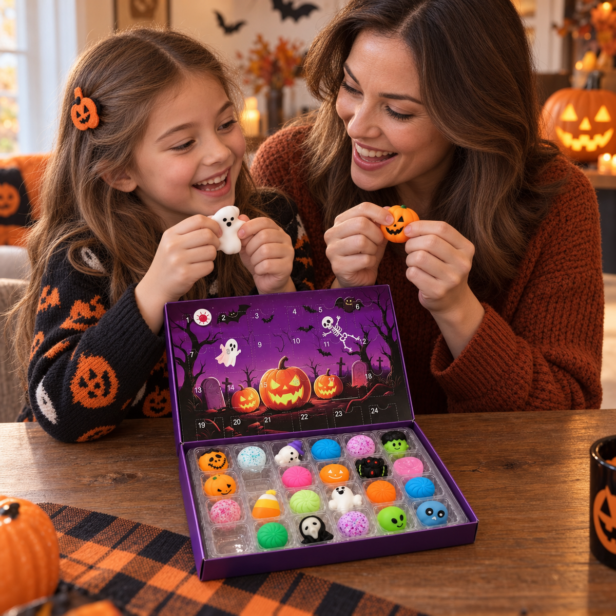 🔥 Last Day: 50% OFF + Free Shipping! 🚚 24-Day Halloween Squishy Countdown Box 🎃