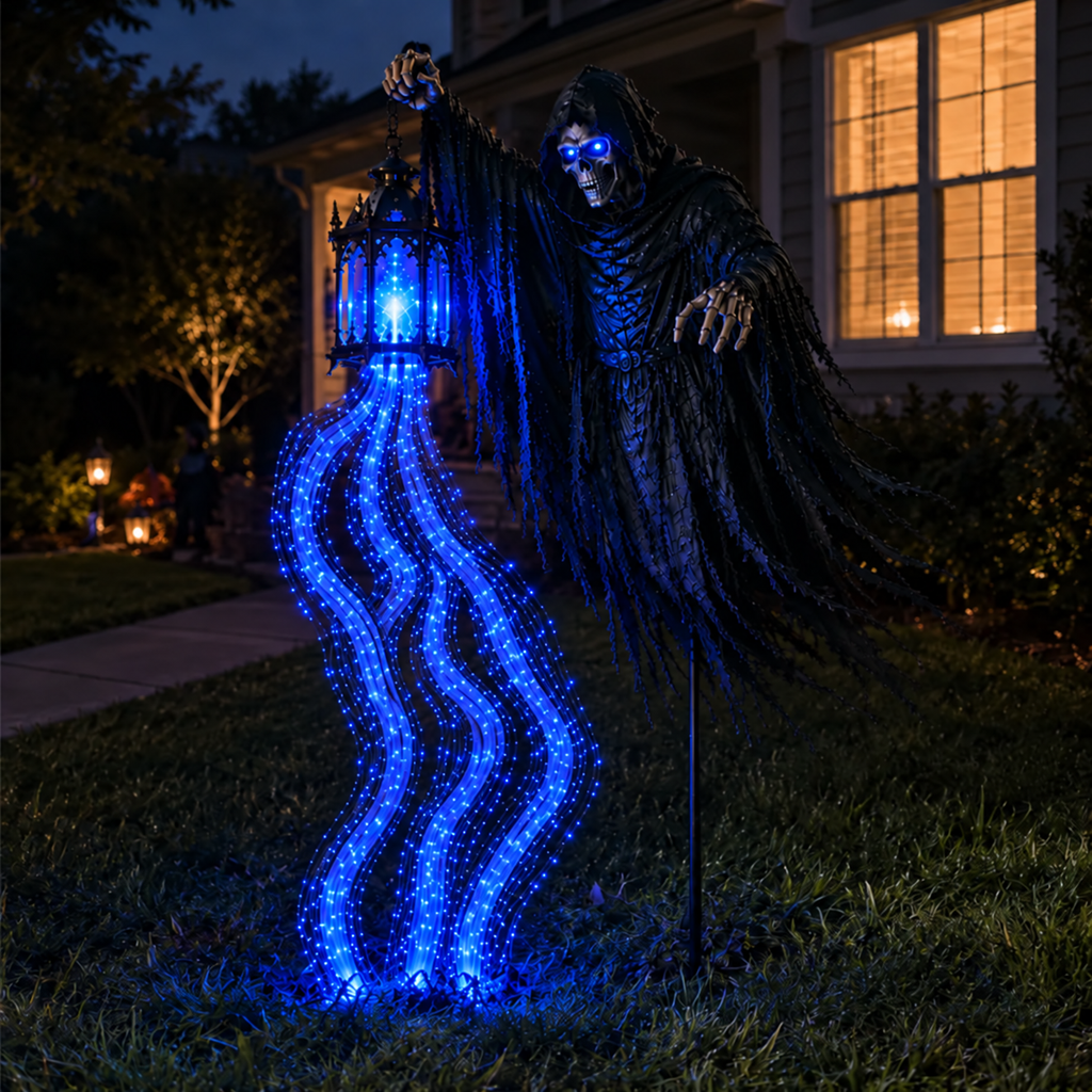 💀Halloween Soul Harvester Animated Garden Light