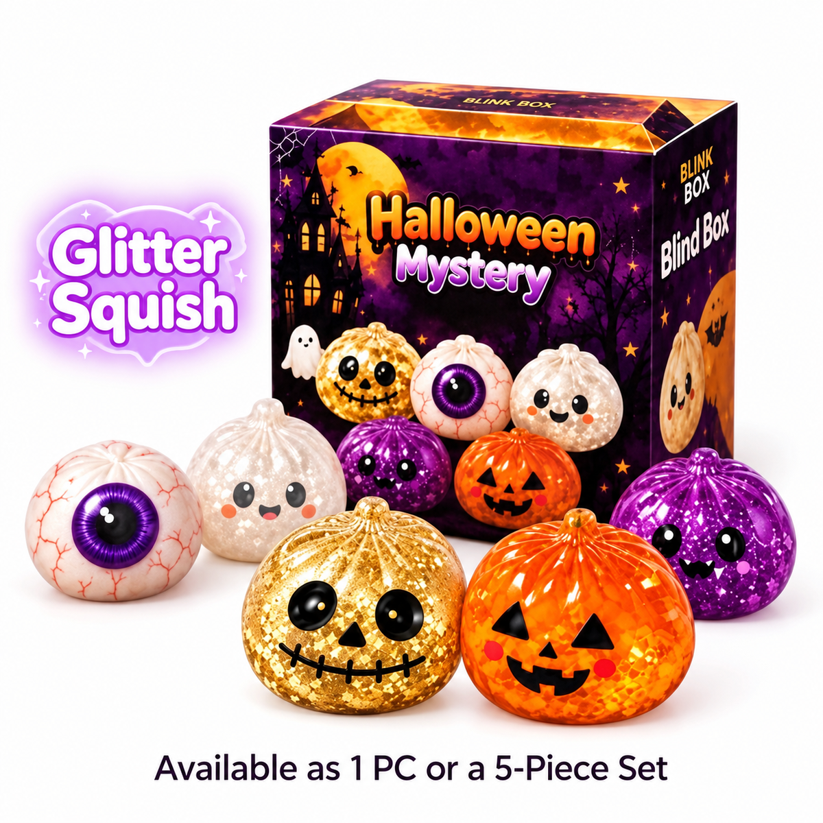 🎃 LAST DAY: 50% OFF + FREE SHIPPING | Halloween Dumpling Squishies