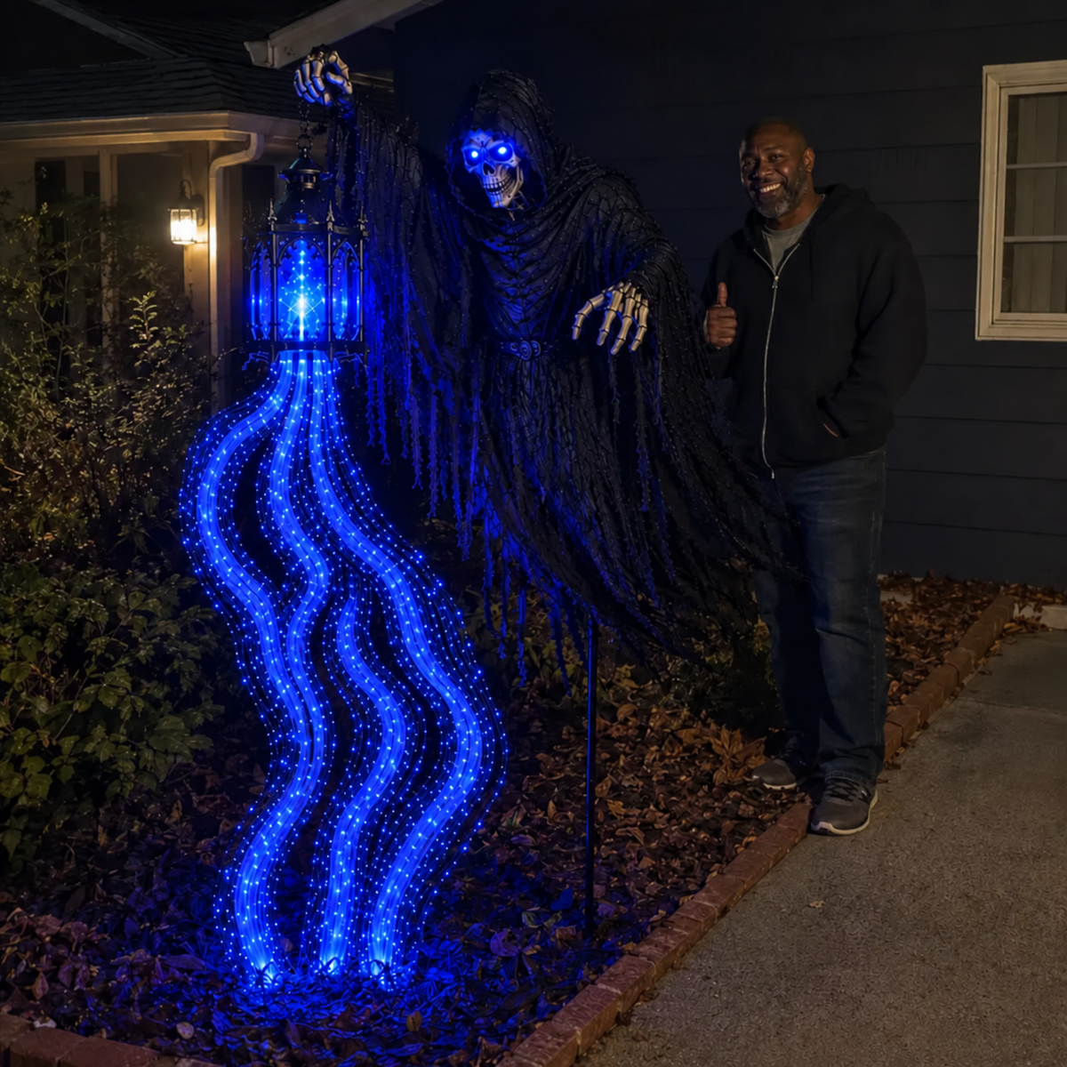 💀Halloween Soul Harvester Animated Garden Light