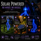 💀Halloween Soul Harvester Animated Garden Light