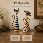 🔥Hot Sale 50% OFF🔥 - Vintage Cat & Lady Sculptures