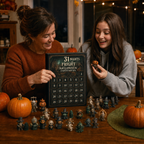 🎃50% off👻31 Nights of Fright Halloween Calendar with Mini Figurines