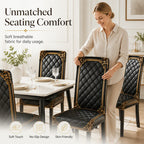 🪑 LIMITED‑TIME 50% OFF! ✨ Washable Stretch Chair Cover – Baroque Gilded Print, High‑Density Elastic Fabric ✨